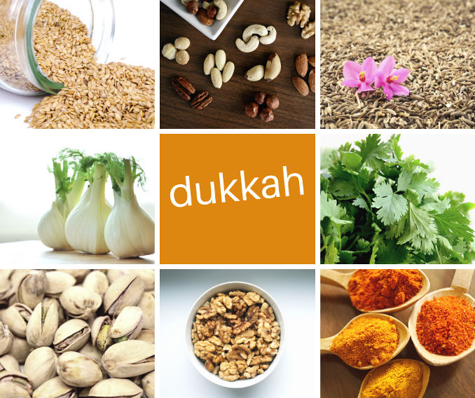 5 temperos de sucesso - Dukkah
